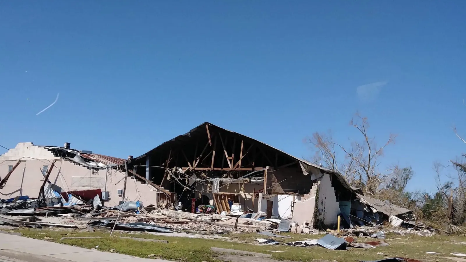 Hurricane Michael damage